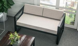Диван двухместный 120*65 (стиль Loft) R48-3