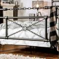 Двухспальная кровать в стиле Loft (металлокаркас) R52-40