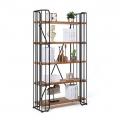 Стеллаж с металлическим каркасом в стиле Loft R49-76