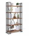 Стеллаж с металлическим каркасом в стиле Loft R49-76