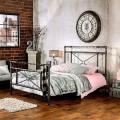 Двухспальная кровать в стиле Loft (металлокаркас) R52-40