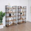 Стеллаж с металлическим каркасом в стиле Loft R49-76
