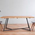 Стол с дубовой столешницей Loft R43-112