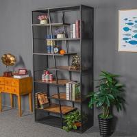 Книжный стеллаж для отделения зоны в комнате (стиль Loft) R49-123