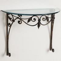 Консоли кованые