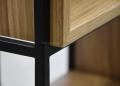 Стеллаж на металлокаркасе в стиле Loft R49-145