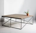 Стол с дубовой столешницей в стиле Loft R43-221