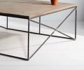 Стол с дубовой столешницей в стиле Loft R43-221