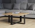 Журнальный стол в стиле Loft (столешница из дуба) R43-284