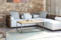 Журнальный стол в стиле Loft (столешница из дуба) R43-294