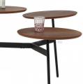 Кофейный стол в стиле Loft (столешница дуб) R43-362