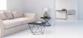 Журнальный столик в стиле Loft (столешница из дуба) R43-286