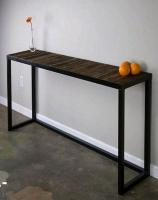 Консоль с дубовой столешницей в стиле Loft R43-250