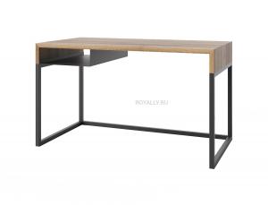 Письменный стол в стиле Лофт (с дубовой столешницей) R43-324
