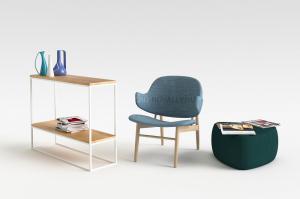Консоль в стиле Loft (с дубовой столешницей) R43-334