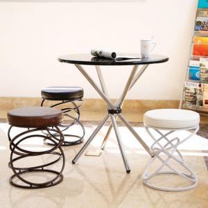 Табурет на металлическом каркасе в стиле Loft R42-51