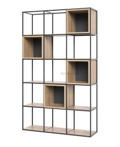 Стеллаж на металлокаркасе в стиле Loft R49-145