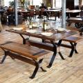Стол в стиле Loft (столешница из дуба) R43-482