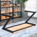 Компьютерный стол на металлическом основании (Loft) R43-500