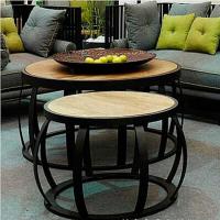 Журнальный столик на металлическом основании (Loft) R43-495