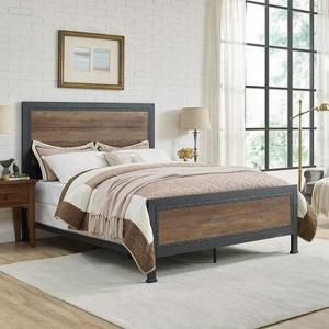 Кровать для спальной в стиле Loft R52-53