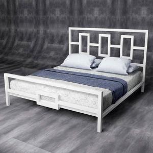 Металлическая кровать для спальни (Loft) R52-74