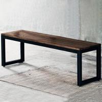 Скамейка Loft (дуб и металл) R45-54