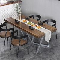 Столовый стол Loft (дуб на металлическом основании) R43-628