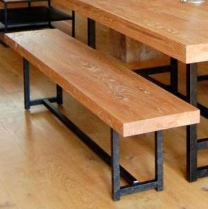 Скамья из металла и дуба (Loft) R45-51