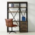 Стеллаж со столом и ящиками стиль Loft R49-46