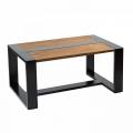 Журнальный стол с металлокаркасом и дубом (Loft) R43-169