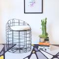 Кресло металлическое в стиле Loft R44-19