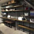 Стеллаж со столешницей в стиле Loft R49-75
