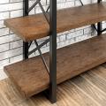 Стеллаж стиль Loft (полки из дуба) R49-33