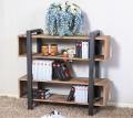 Стеллаж из дуба и металла Loft R49-50