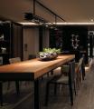 Стол дубовый на металлокаркасе стиль Loft R43-122