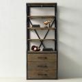 Стеллаж с комодом стиль Loft R49-45