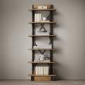 Стеллаж для прихожей стиль Loft (дуб) R49-40