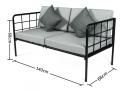 Комплект мебели Loft (диван, 2 кресла и стол) R55-10