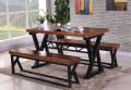 Стол с дубовой столешницей Loft R43-128