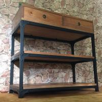 Тумба с ящиками и полочками стиль Loft R46-22
