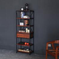 Стеллаж с полками и ящиком (Loft) R49-82