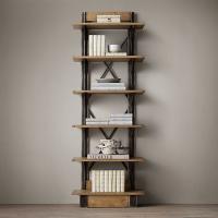 Стеллаж для прихожей стиль Loft (дуб) R49-40