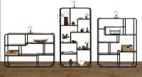Комплект стеллажей для гостиной стиль Loft R49-57
