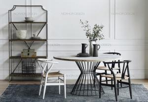 Стол круглый в стиле Loft R43-121