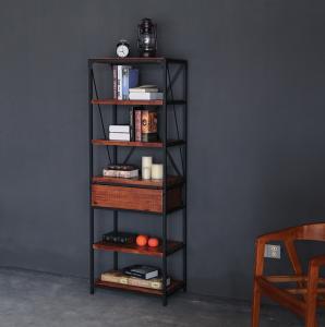 Стеллаж с полками и ящиком (Loft) R49-82