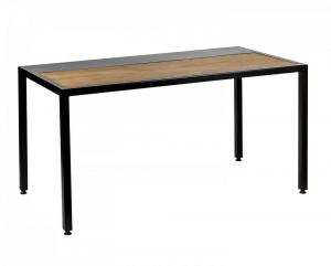 Письменный стол с дубовой столешницей (стиль Loft) R43-159