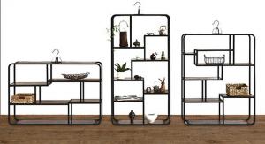 Комплект стеллажей для гостиной стиль Loft R49-57