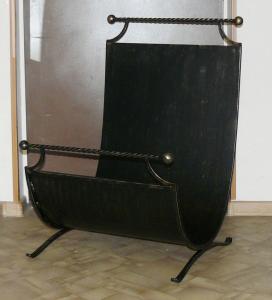 Кованая переносная дровница для каминов R67-16
